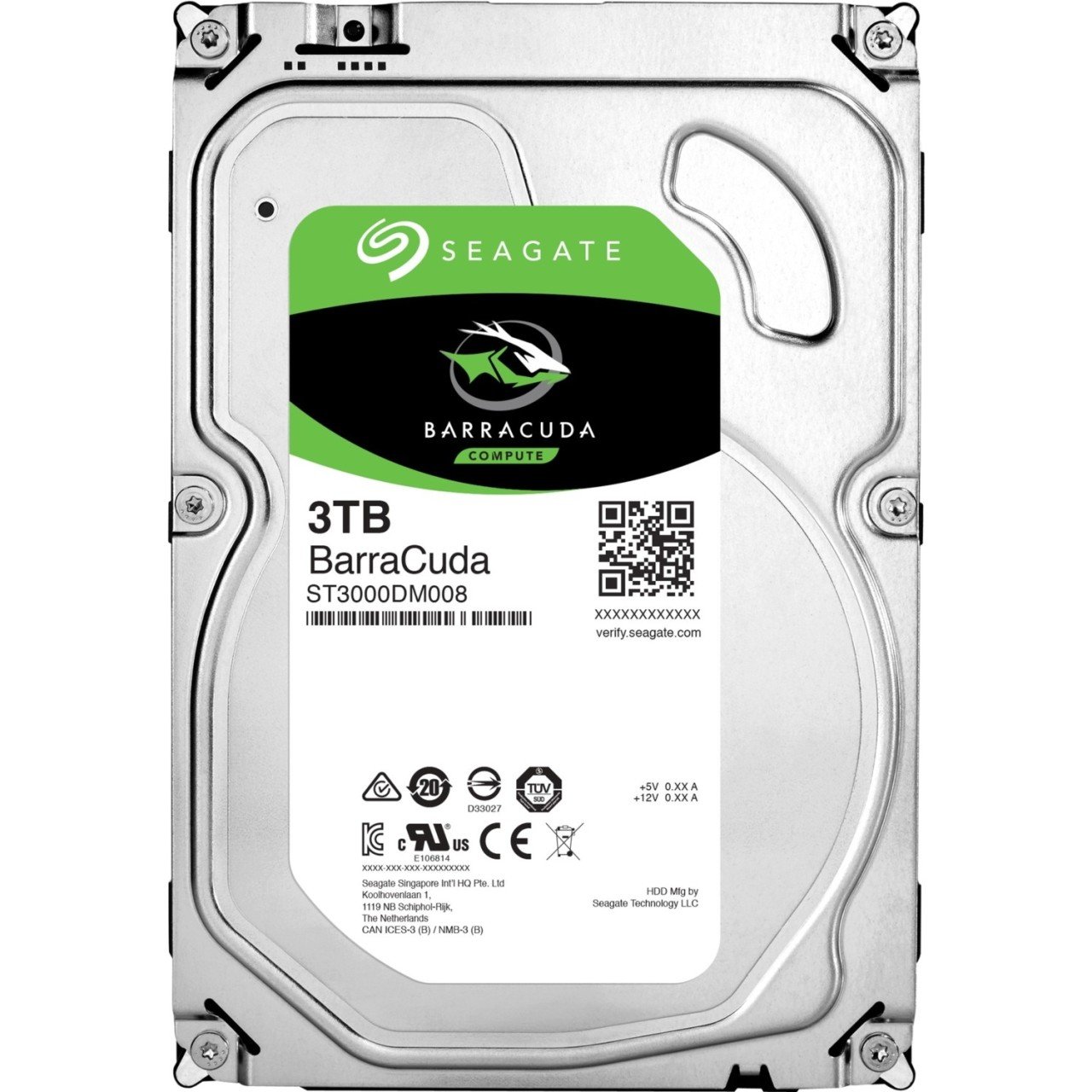 SEAGATE BARRACUDA 3TB SATA SABİT DİSK 7200 RPM 64MB CACHE